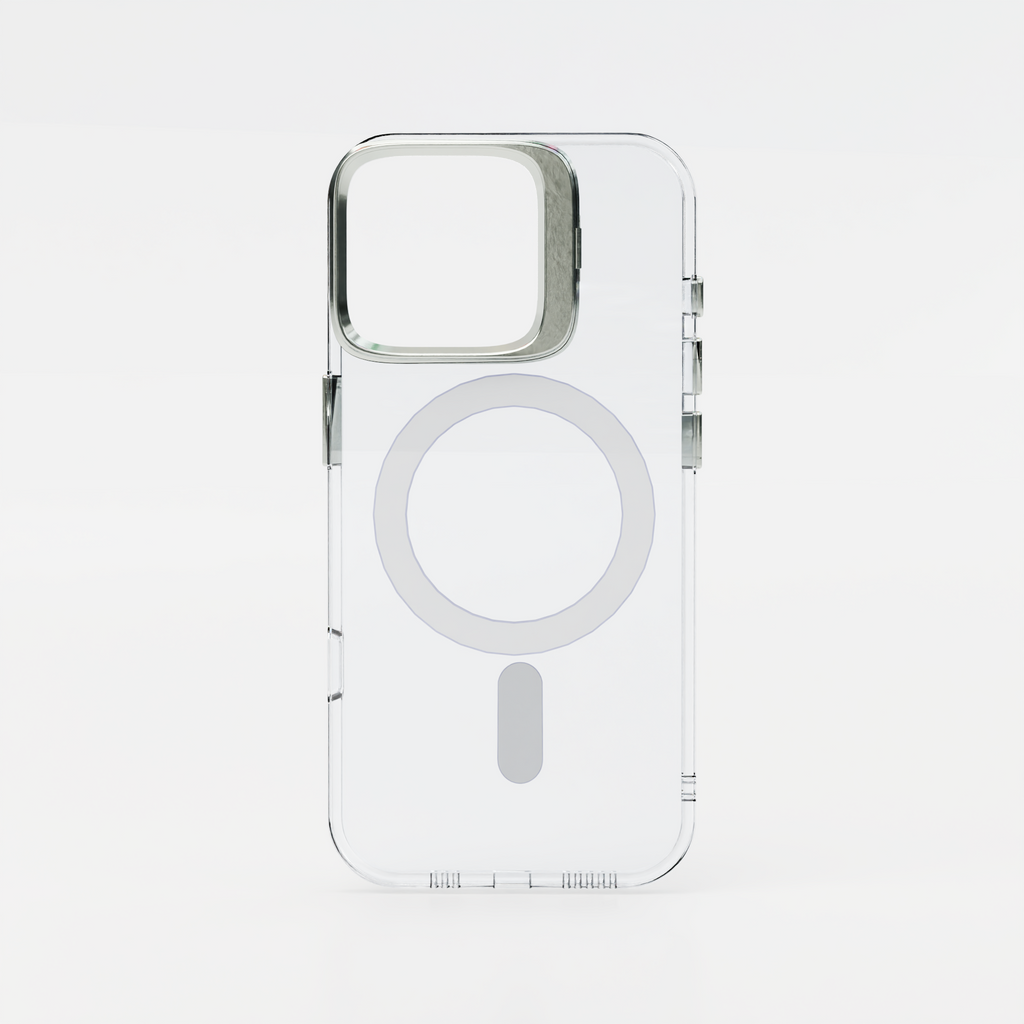 Clear Case with Built in Camera Stand - MagSafe Compatible