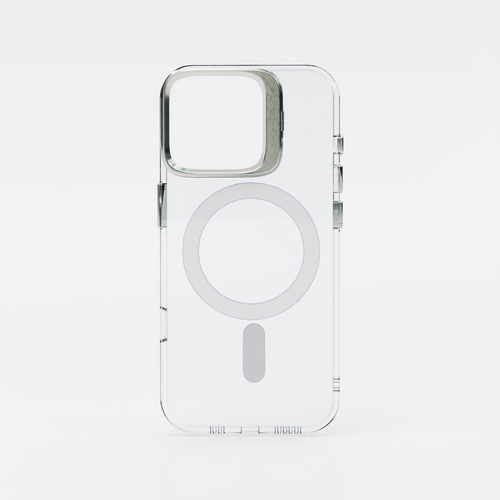 Clear Case with Built in Camera Stand - MagSafe Compatible