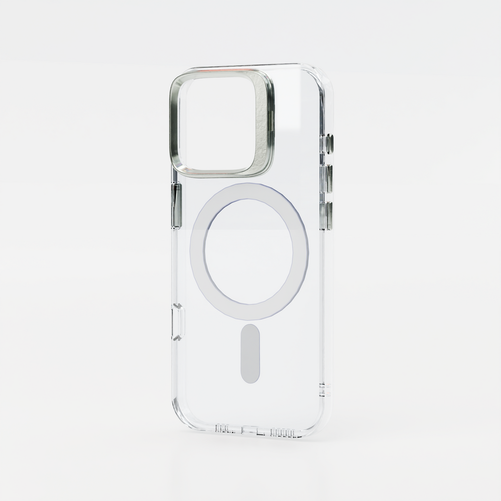 Clear Case with Built in Camera Stand - MagSafe Compatible
