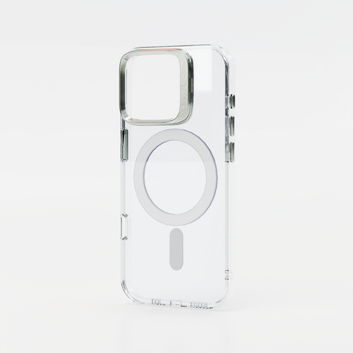 Clear Case with Built in Camera Stand - MagSafe Compatible