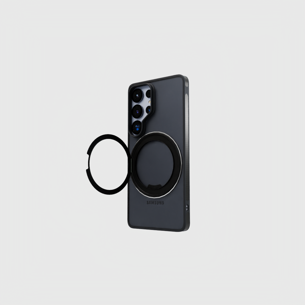 Samsung Midnight Vitreum Case with Built in Ring Stand