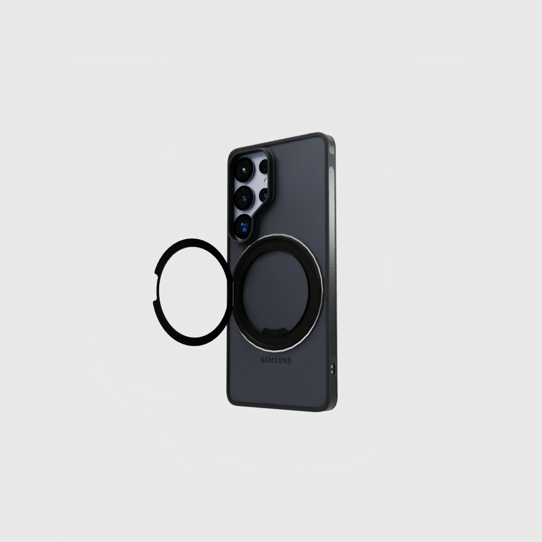 Samsung Midnight Vitreum Case with Built in Ring Stand