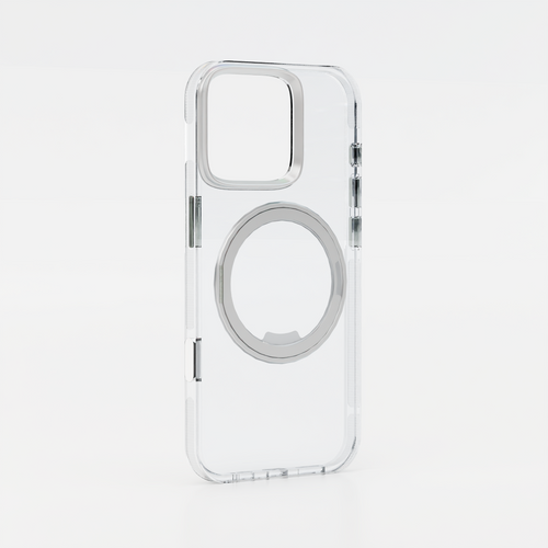 Clear Case with Built in Ring Stand - MagSafe Compatible