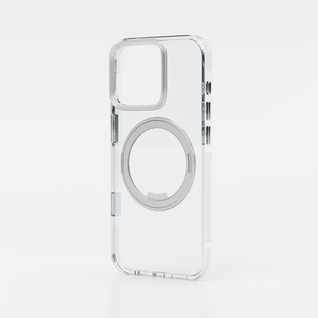 Clear Case with Built in Ring Stand - MagSafe Compatible