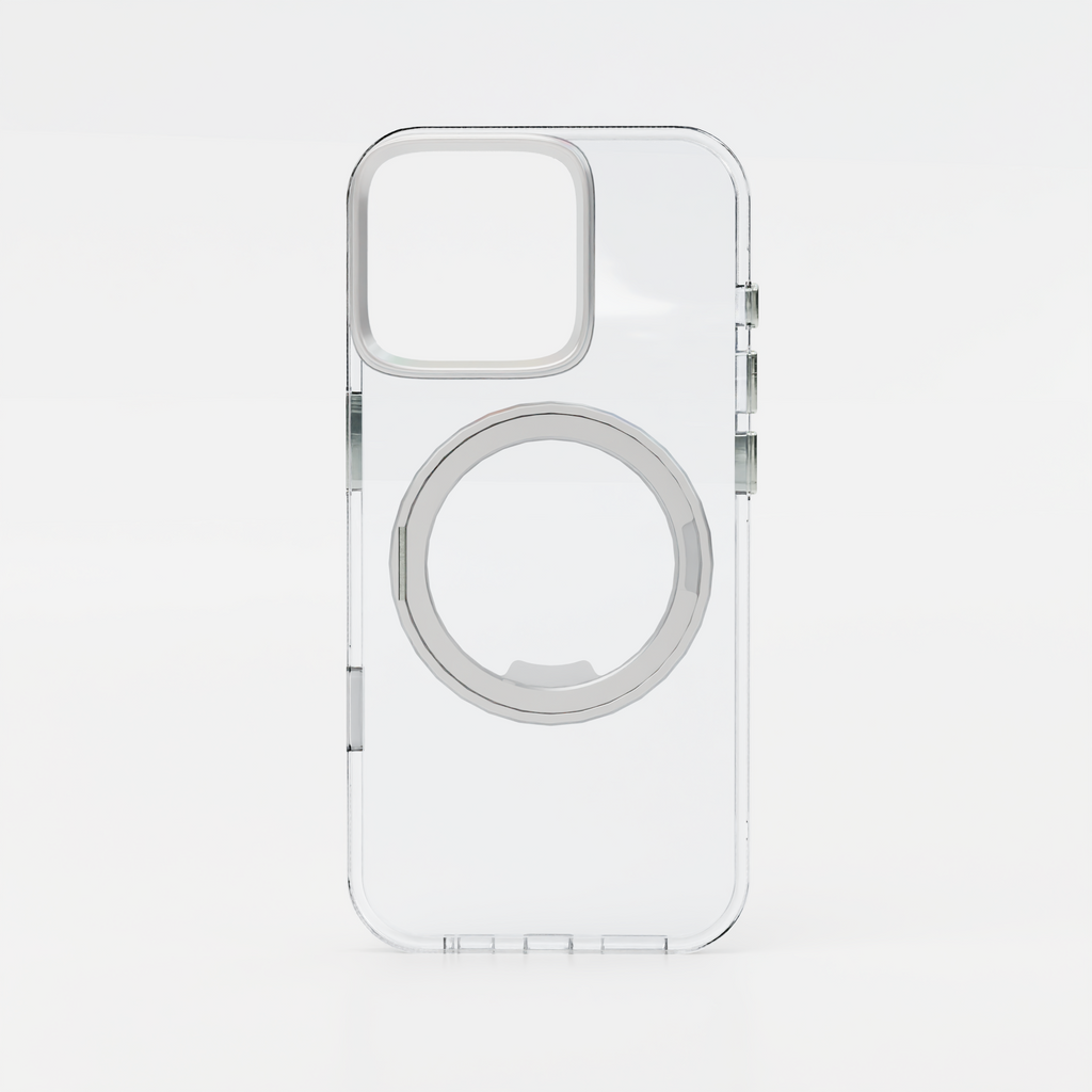 Clear Case with Built in Ring Stand - MagSafe Compatible