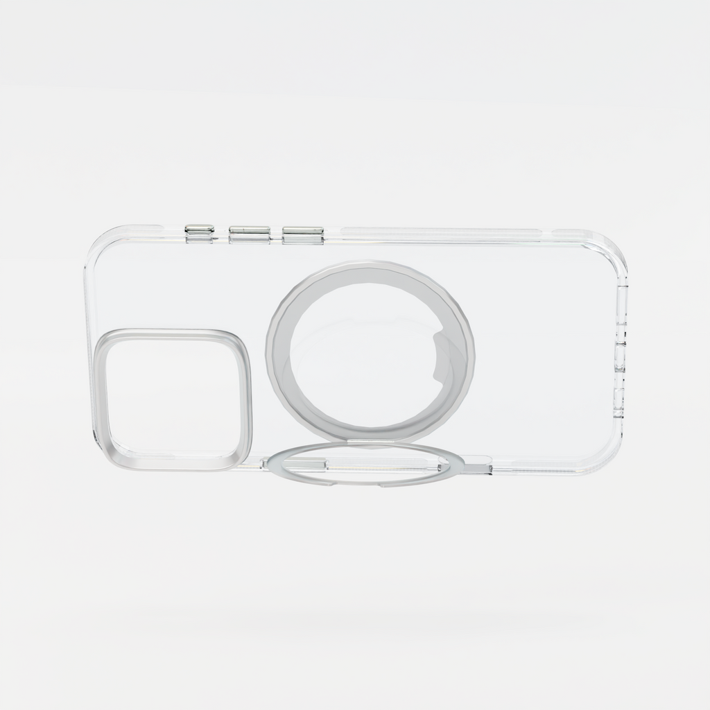 Clear Case with Built in Ring Stand - MagSafe Compatible