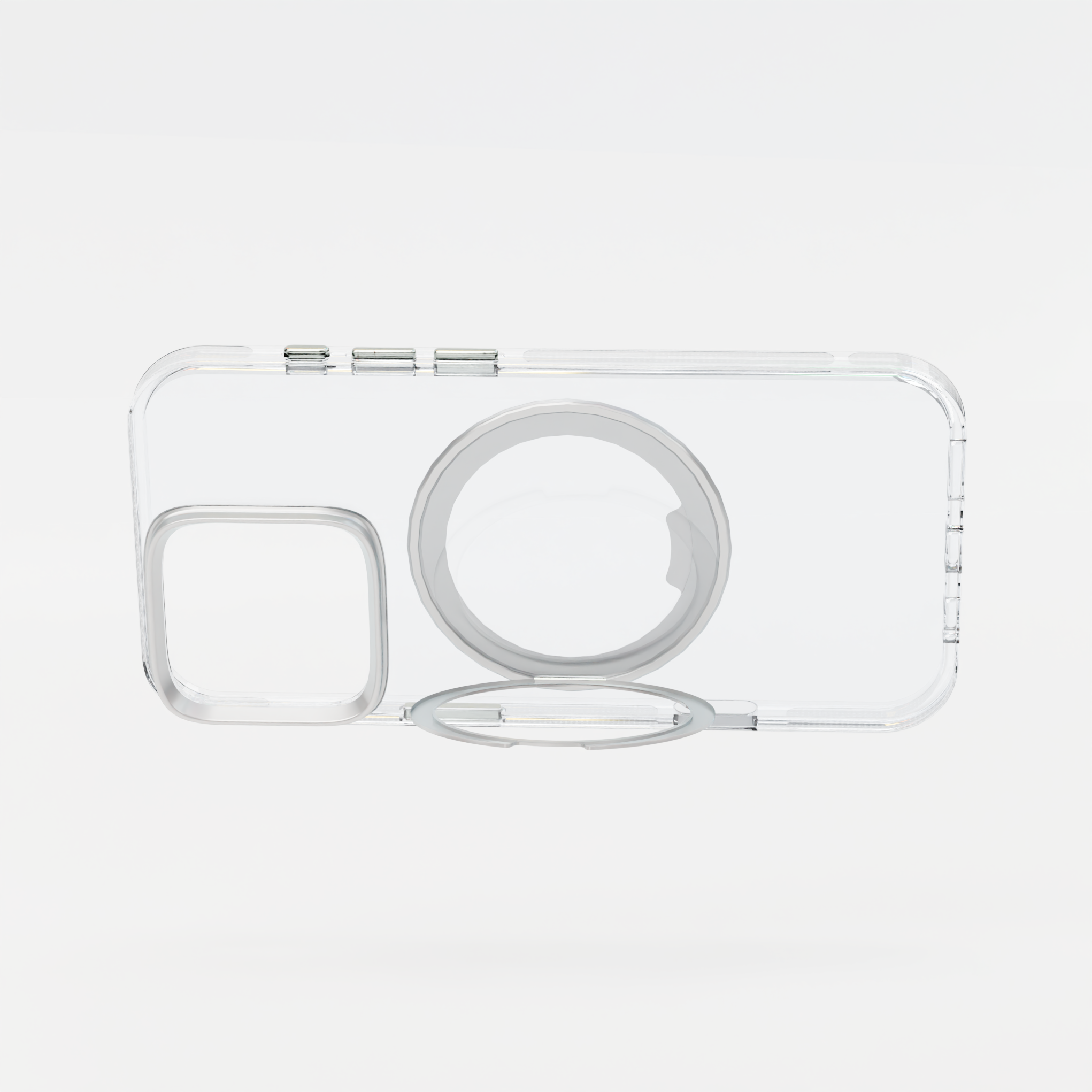 Clear Case with Built in Ring Stand - MagSafe Compatible