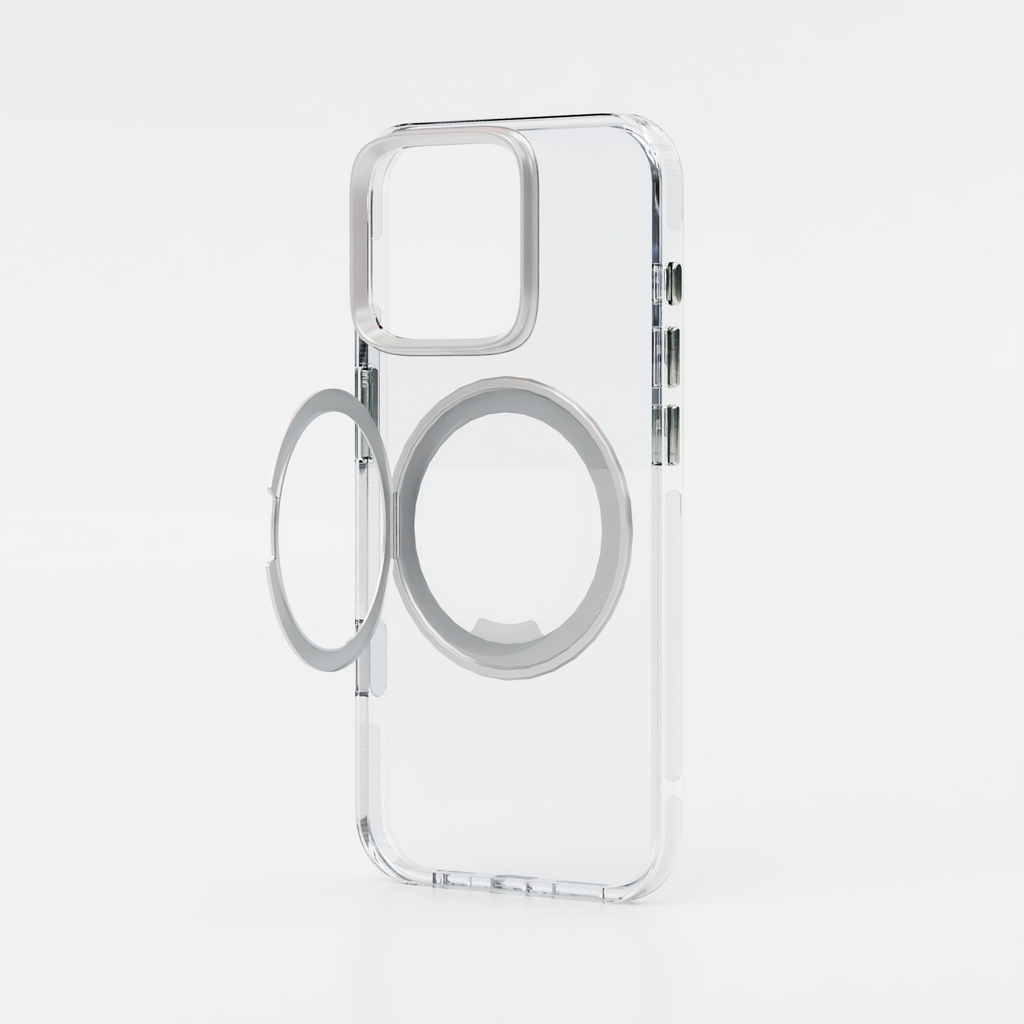 Clear Case with Built in Ring Stand - MagSafe Compatible