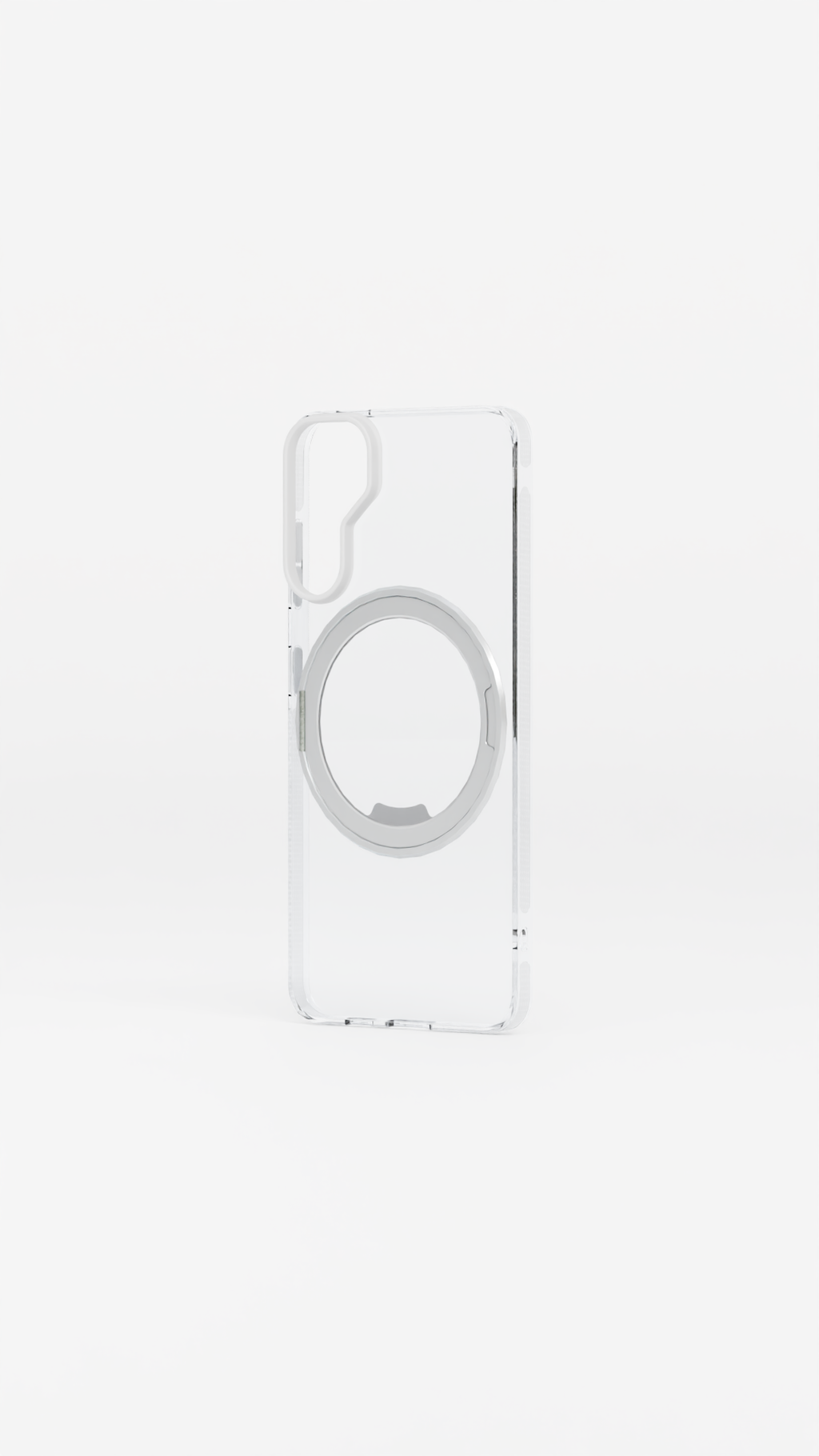 Samsung Clear Case with Built in Ring Stand