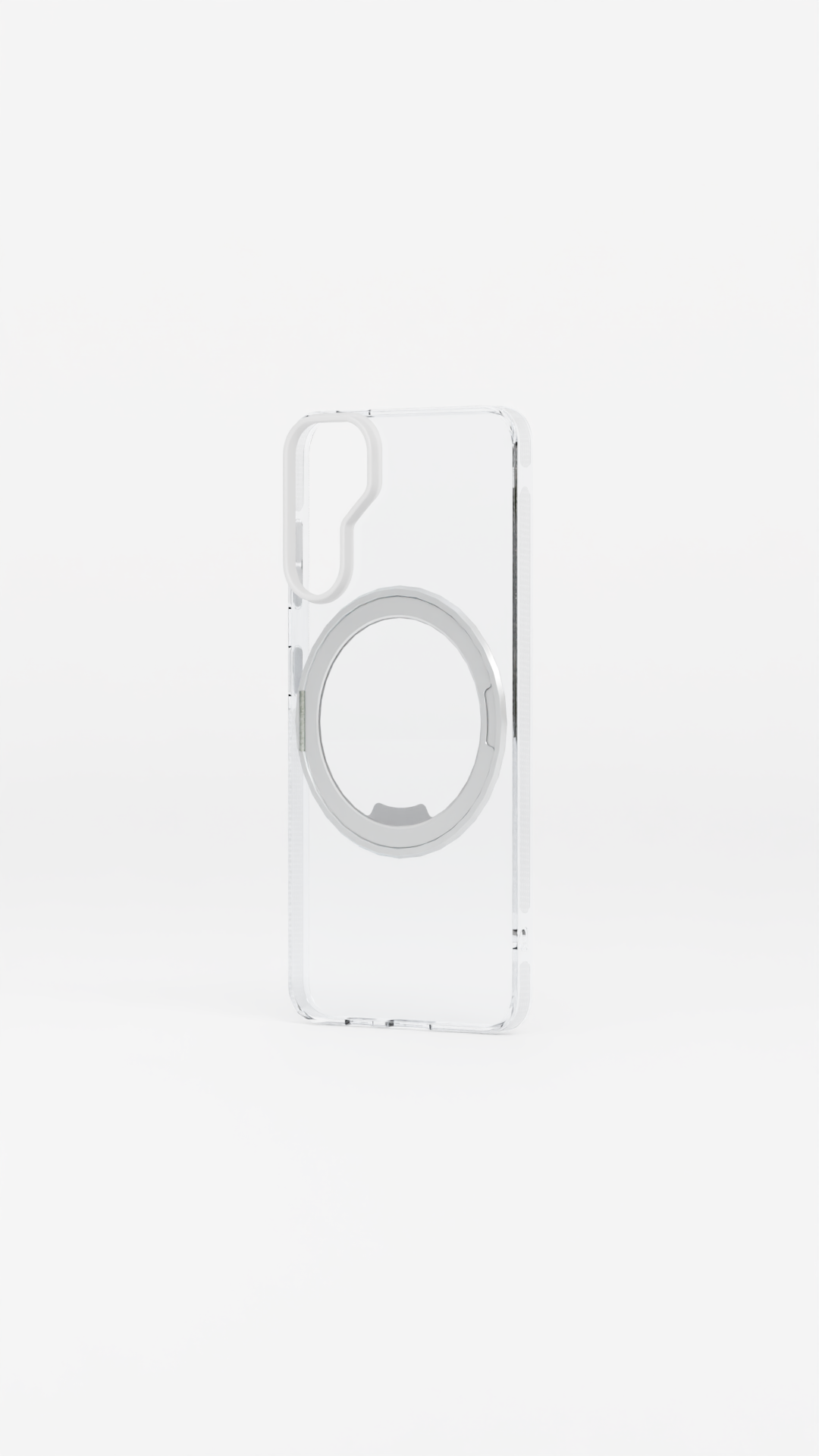Samsung Clear Case with Built in Ring Stand