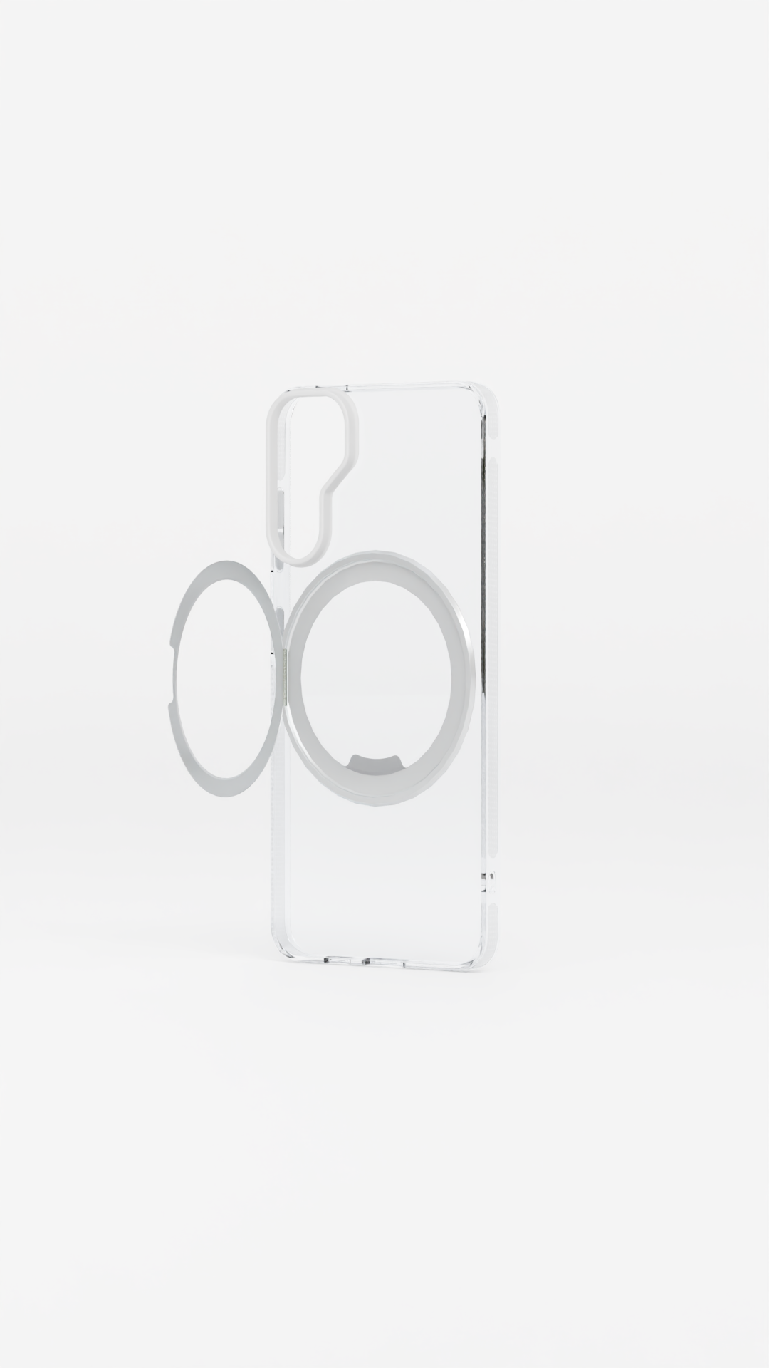 Samsung Clear Case with Built in Ring Stand