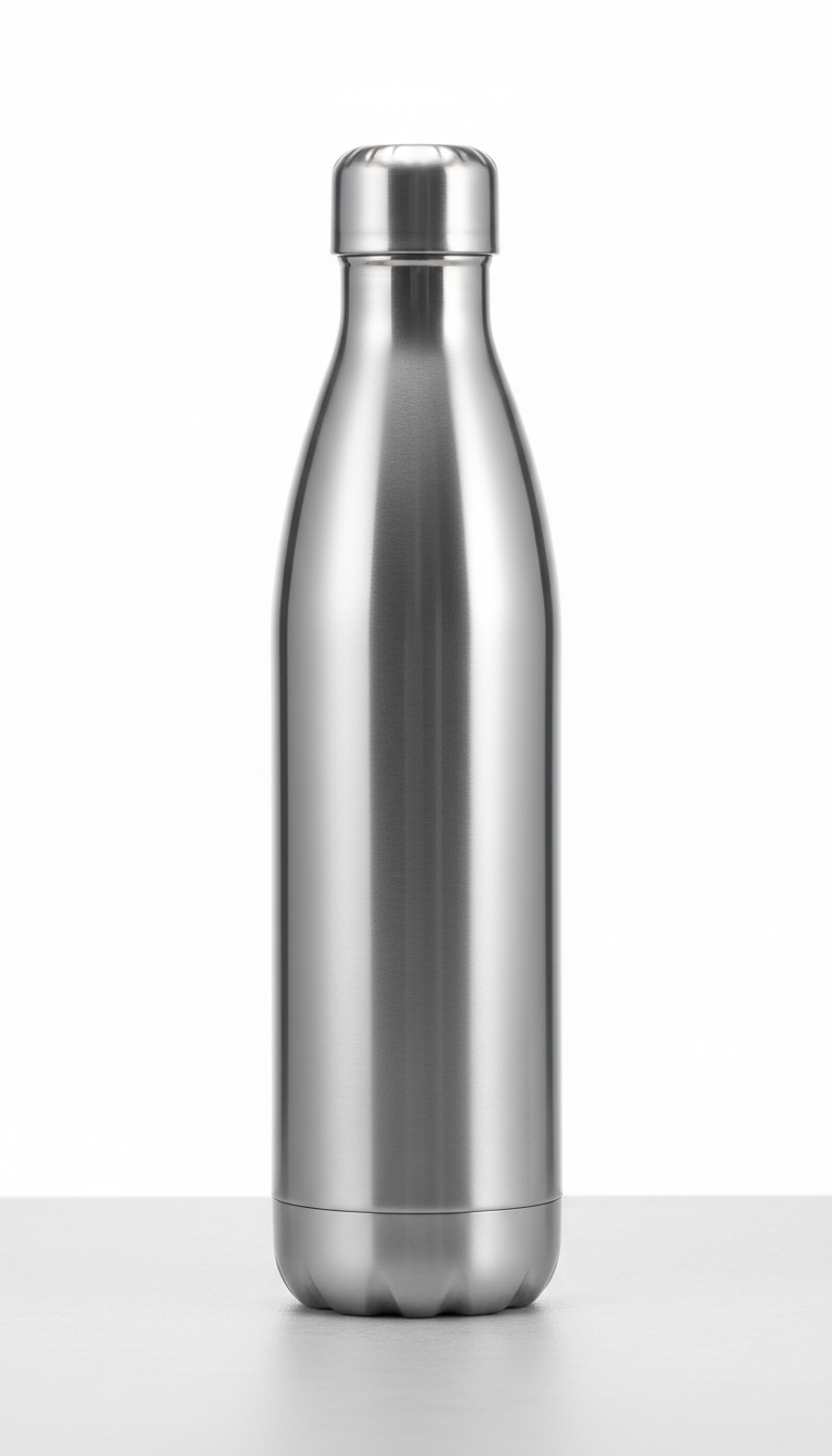 Urban Silver Stainless Steel Bottle