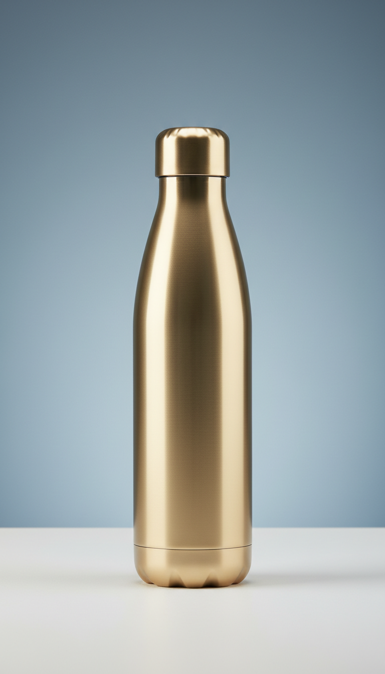 Champagne Gold Stainless Steel Bottle