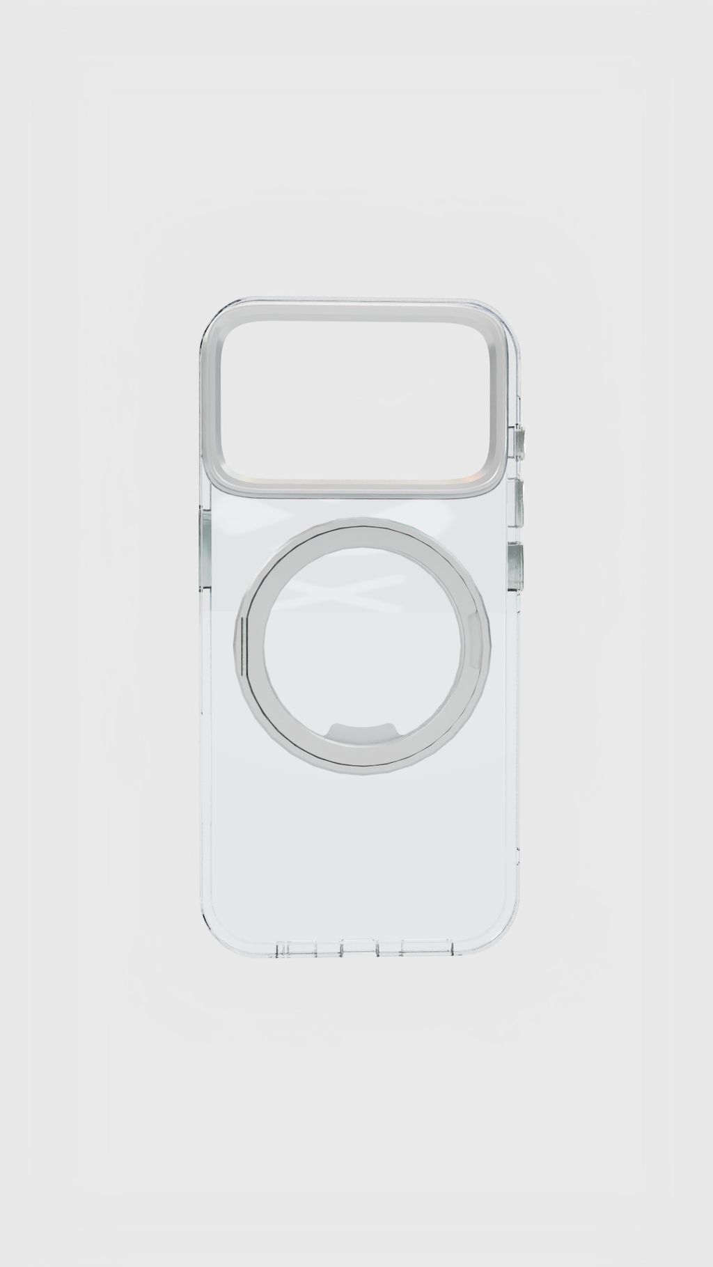 iPhone Clear Case with Built in Ring Stand - MagSafe Compatible